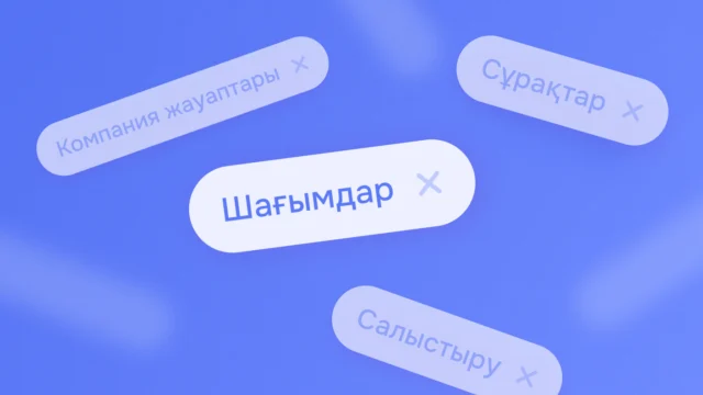 Определяем WOM, его подкатегории и ответы компании на казахском языке